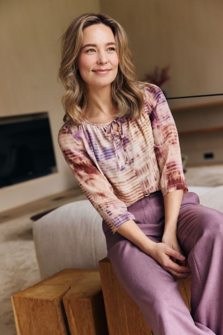 ROMY PURPLE BEIGE